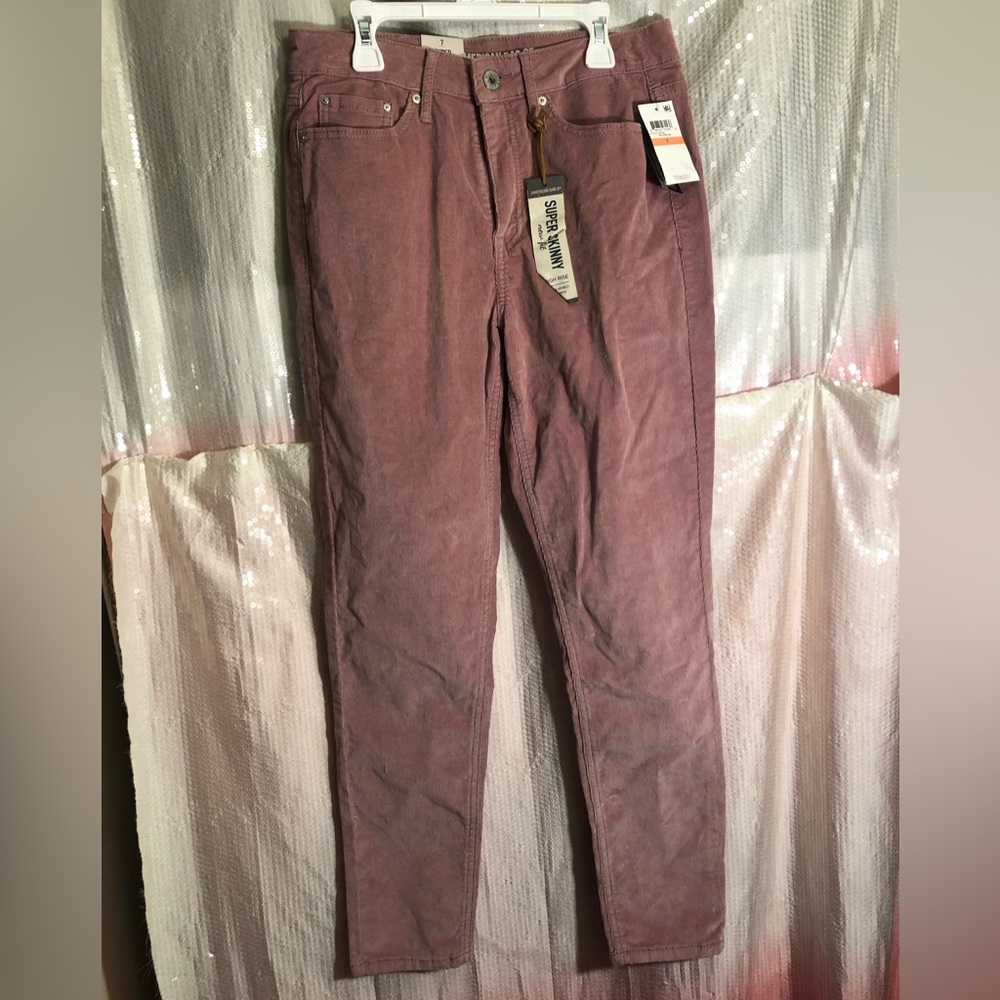 NWT Corduroy pants in a blush color by American Rag Cie size 7.